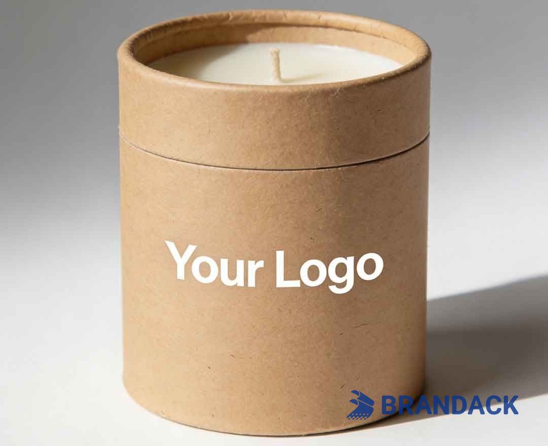 Kraft Paper Tube Candle Packaging Tailored to Your Brand