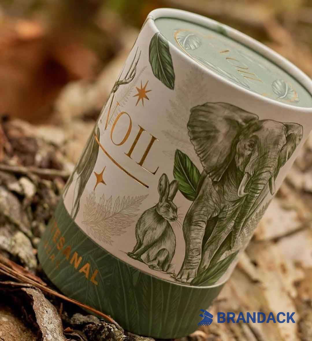 Kraft Paper Tube Candle Packaging Tailored to Your Brand