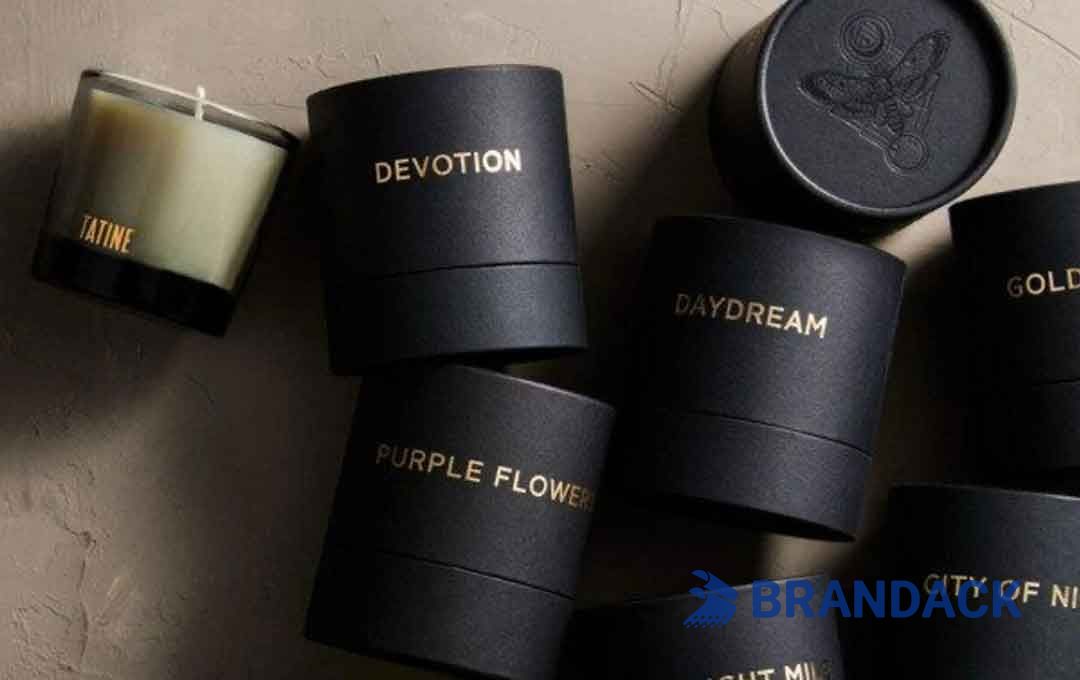 Kraft Paper Tube Candle Packaging Tailored to Your Brand