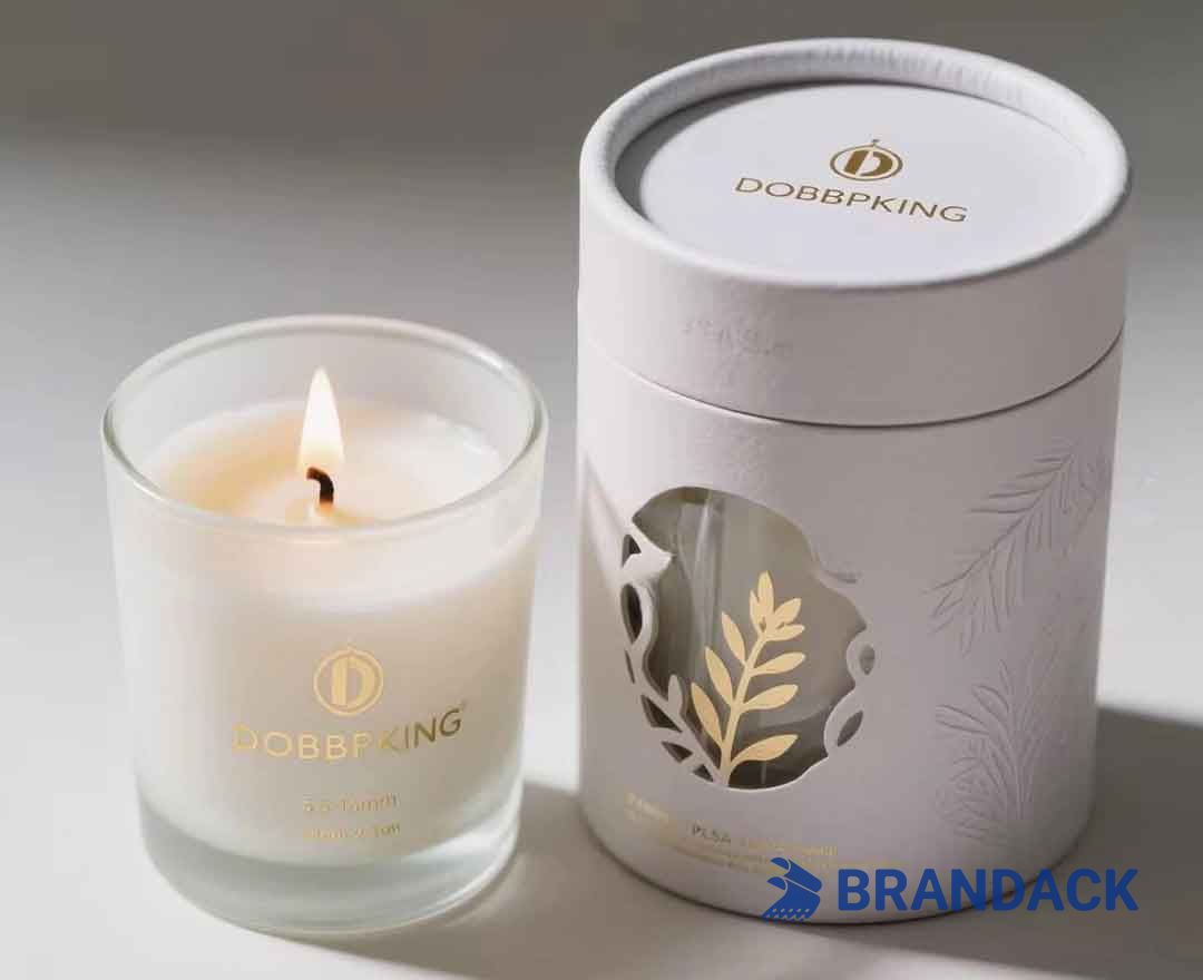 Carton Paper Candle Tube Packaging in Different Sizes