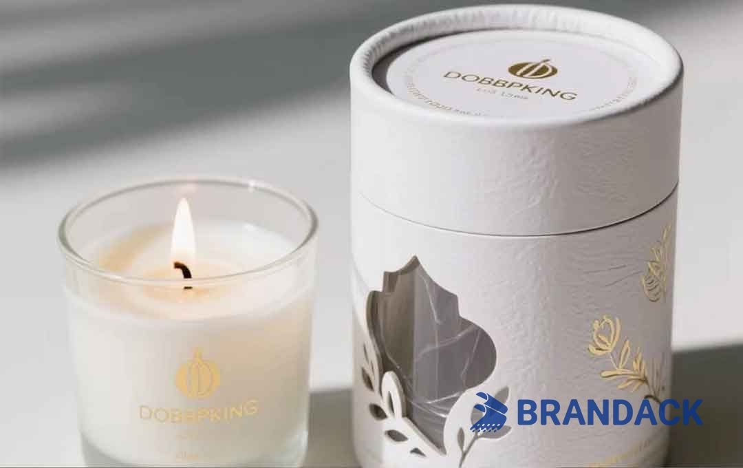 Carton Paper Candle Tube Packaging in Different Sizes