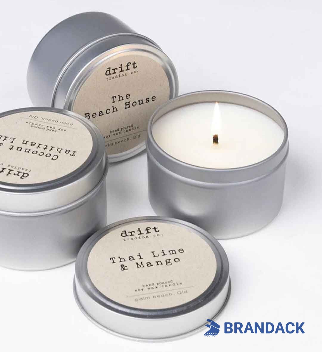 Carton Paper Candle Tube Packaging in Different Sizes