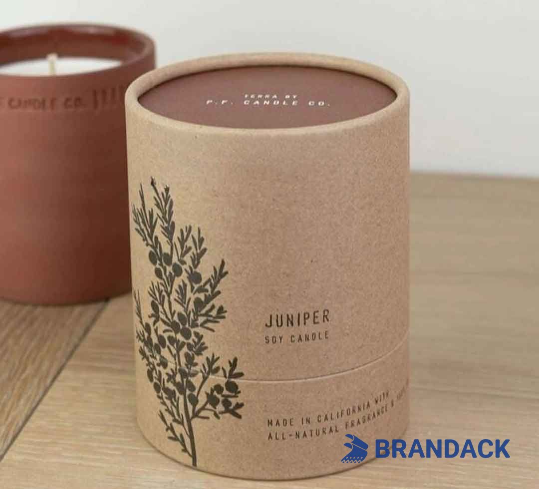 Carton Paper Candle Tube Packaging in Different Sizes