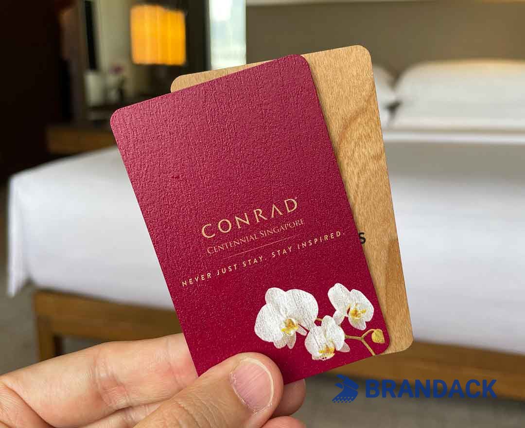 Custom Hotel NFC Card Key - Branded Hotel Room Key Cards