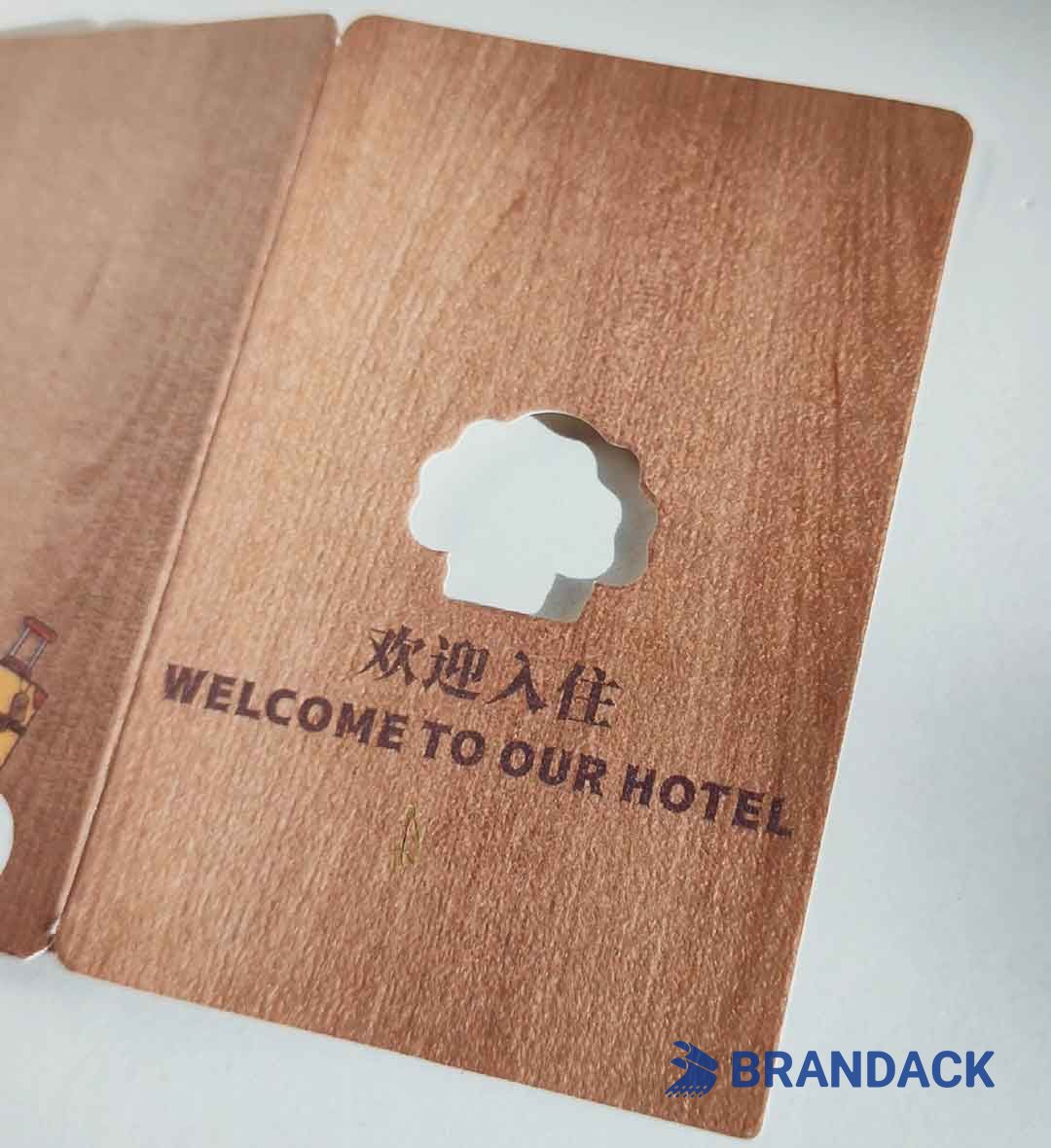 Custom Hotel NFC Card Key - Branded Hotel Room Key Cards