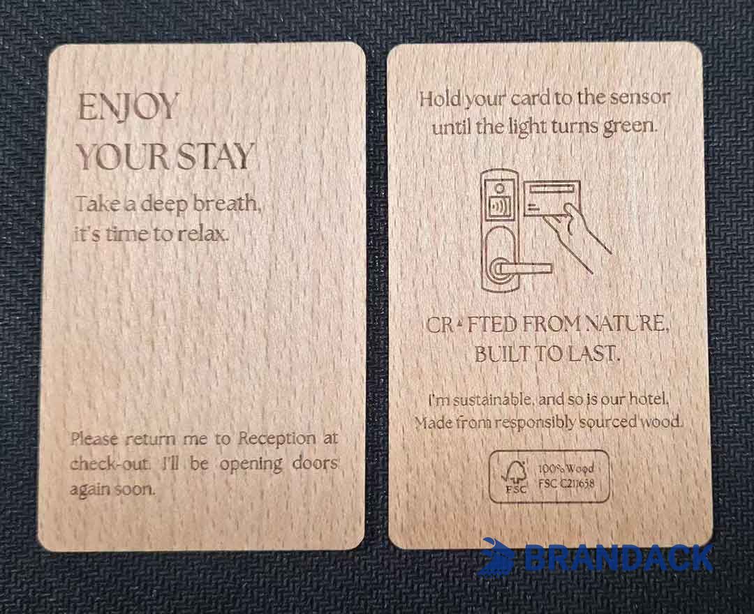 Custom RFID Key Cards for Hotel Rooms Access Control