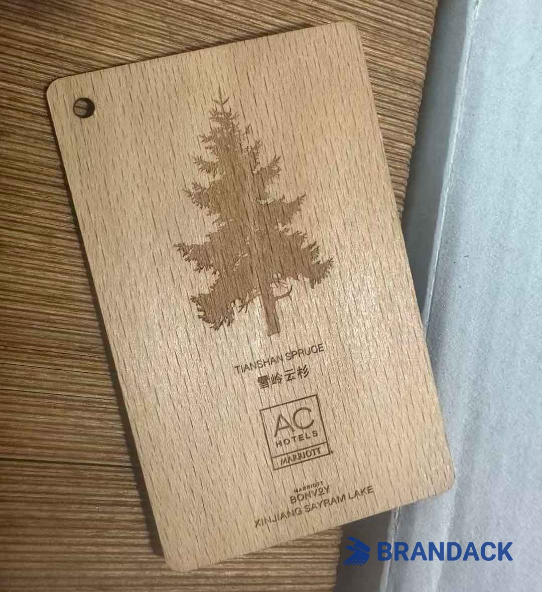 Luxury Hotel Room Key Card Design and UV Printing