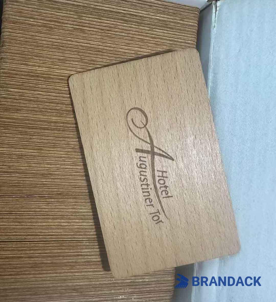 Luxury Hotel Room Key Card Design and UV Printing