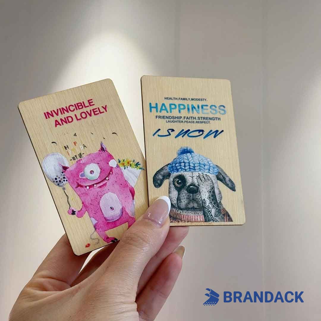 Luxury Hotel Room Key Card Design and UV Printing