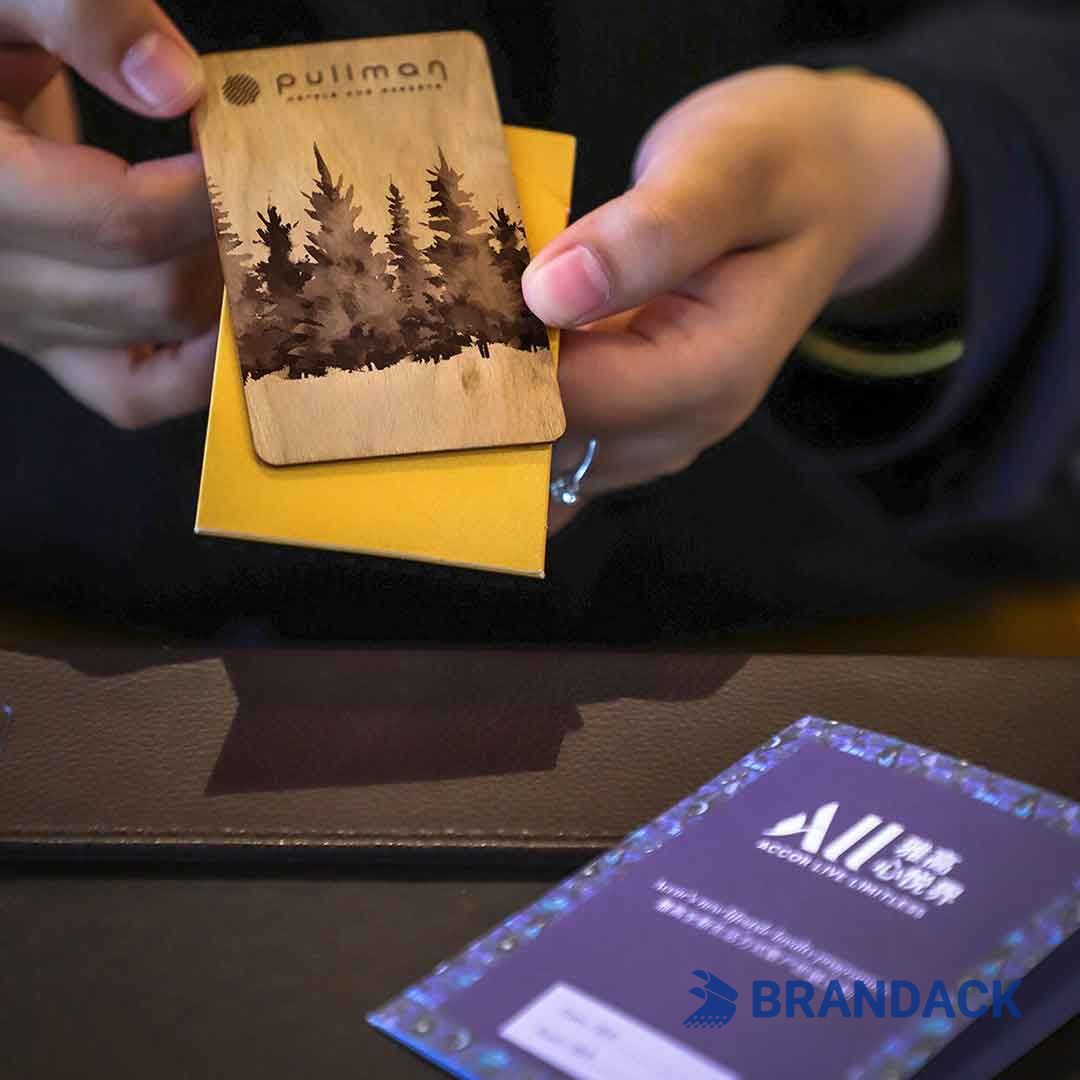 Luxury Hotel Room Key Card Design and UV Printing