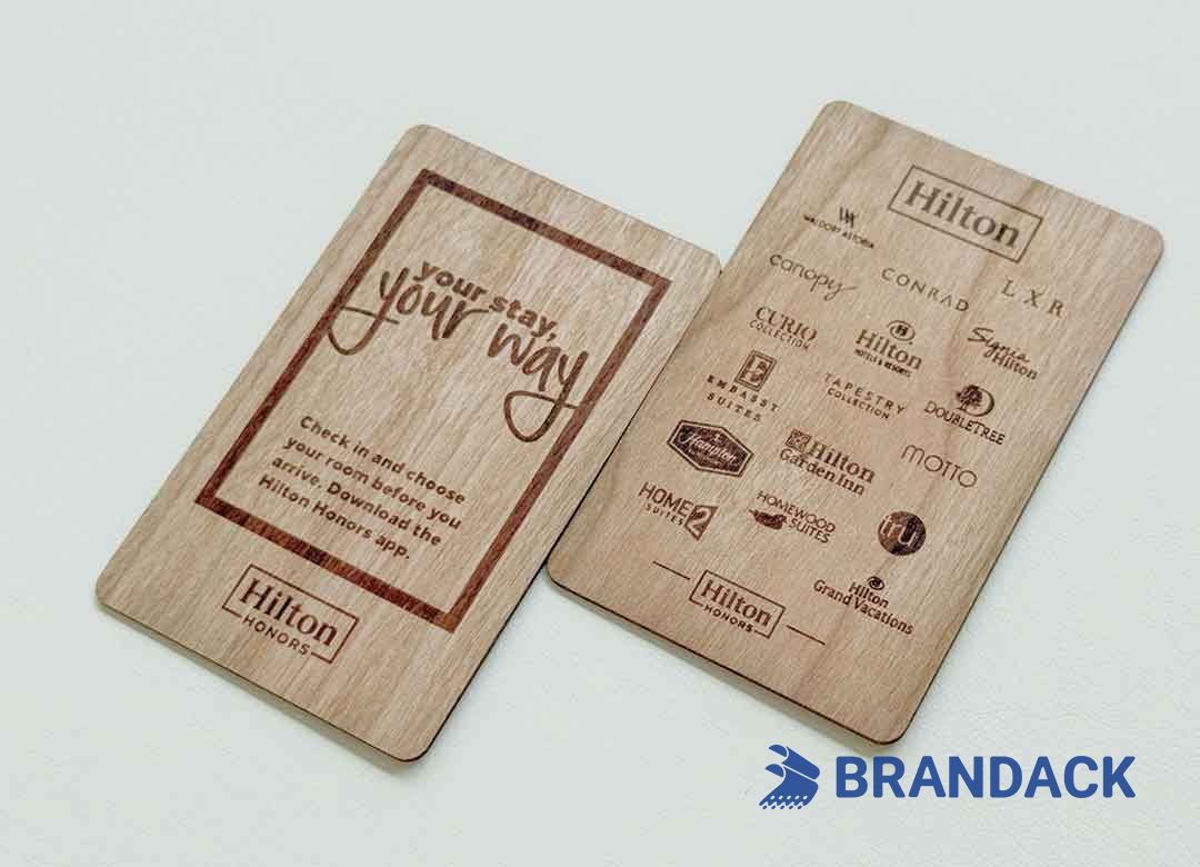 Custom Wooden RFID Hotel Key Cards to Stand Out