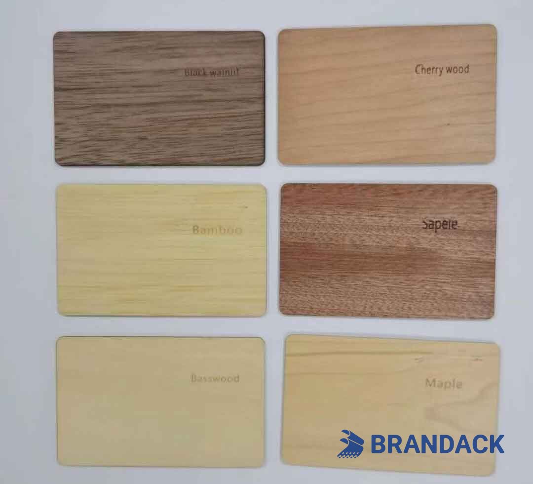 Custom Wooden RFID Hotel Key Card Supplier