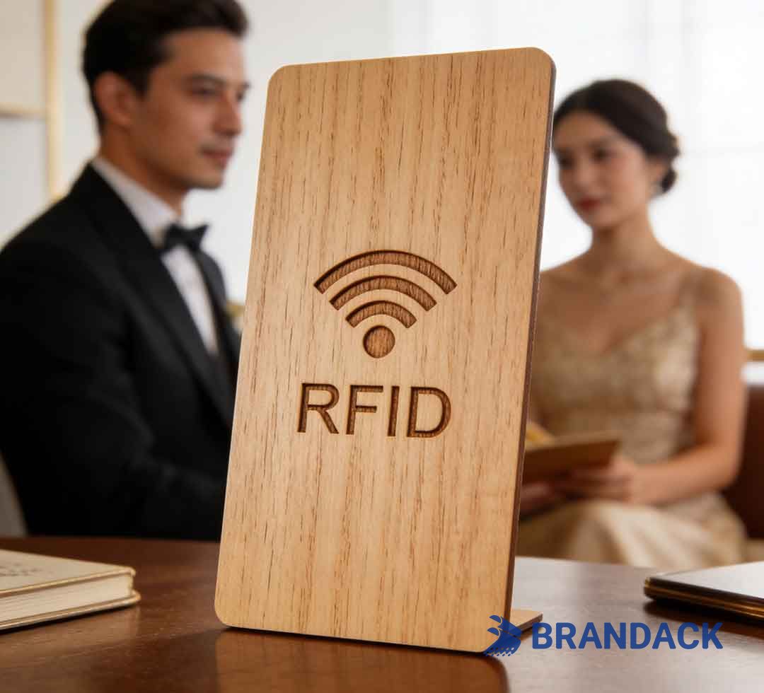 Dubai Hotel Wood RFID Key Card Custom Manufacturers