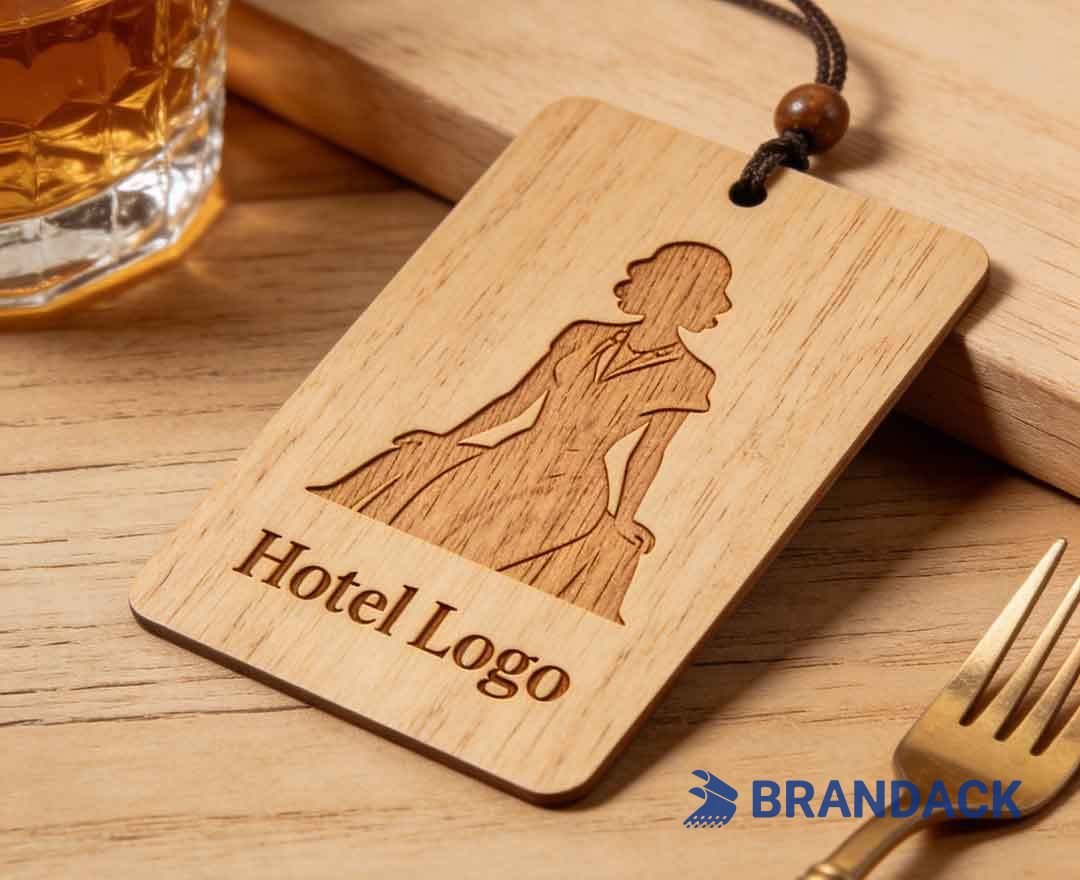 Dubai Hotel Wood RFID Key Card Custom Manufacturers