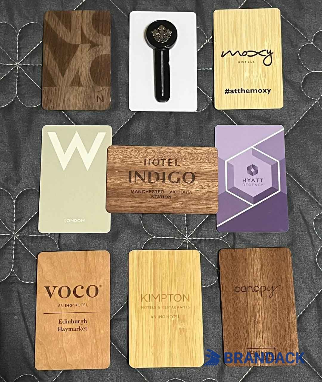 Custom Printed Programmable RFID Contactless Hotel Key Cards