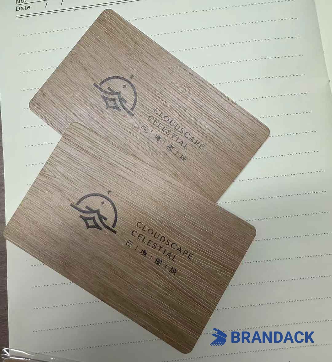 Custom Wooden RFID Hotel Key Card Printing Service