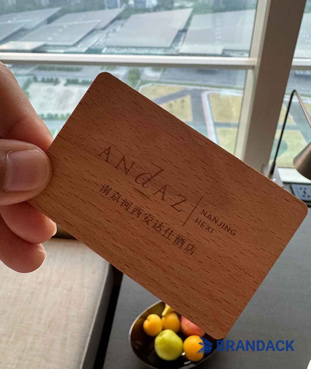 Custom Wooden RFID Hotel Key Card Printing Service