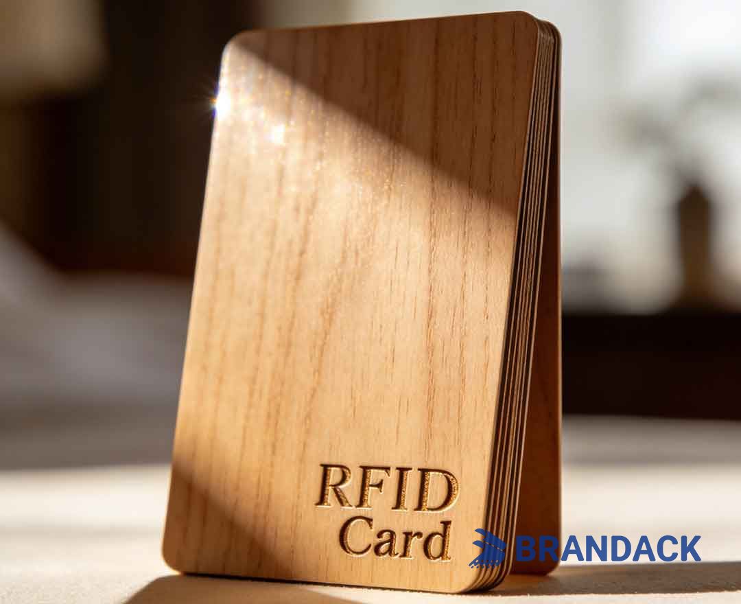 Custom Wooden RFID Hotel Key Card Printing Service