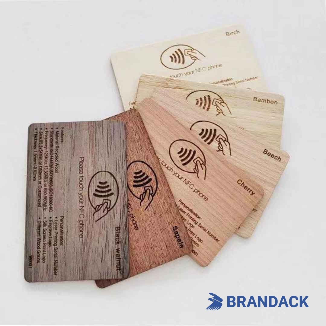 Hotel Room Wood NFC Chip Proximity Key Card Manufacturers
