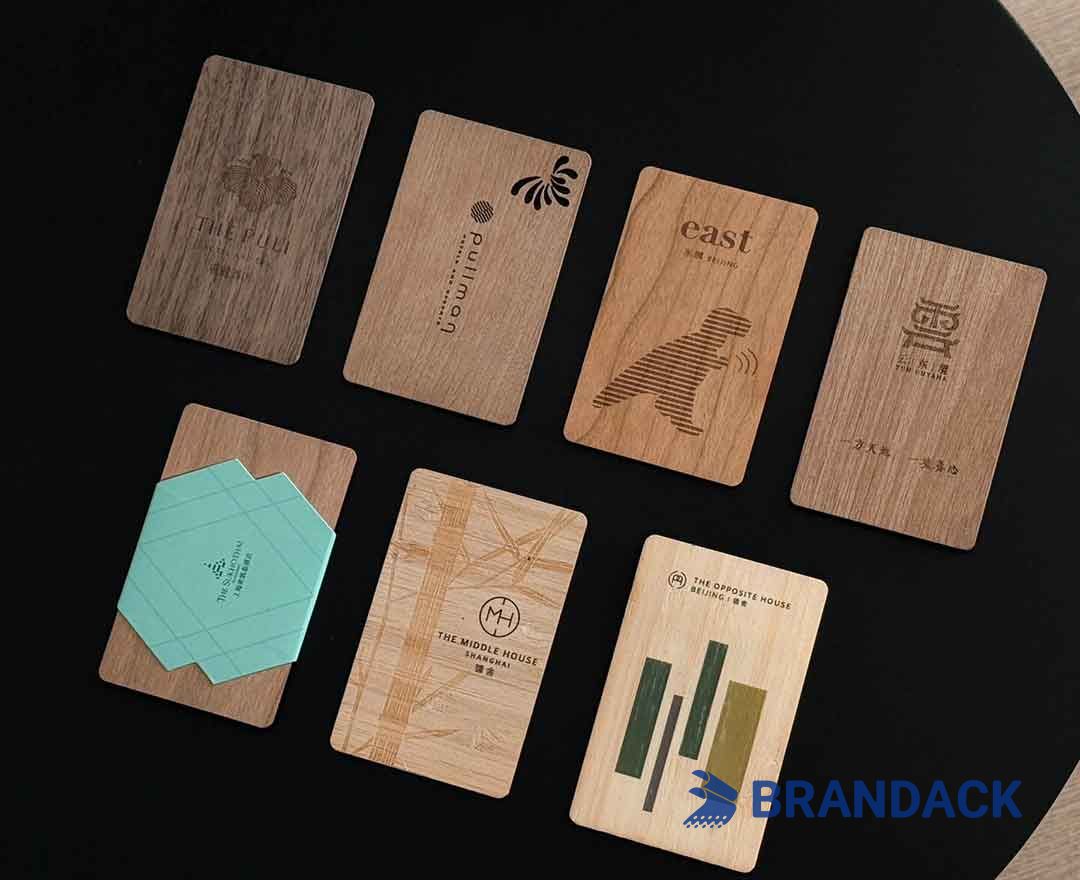 Hotel Room Wood NFC Chip Proximity Key Card Manufacturers