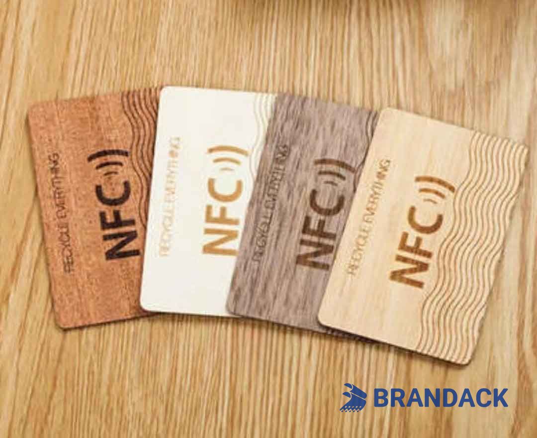 Hotel Wooden NFC Chip Tag Card Key Tailored to Brand