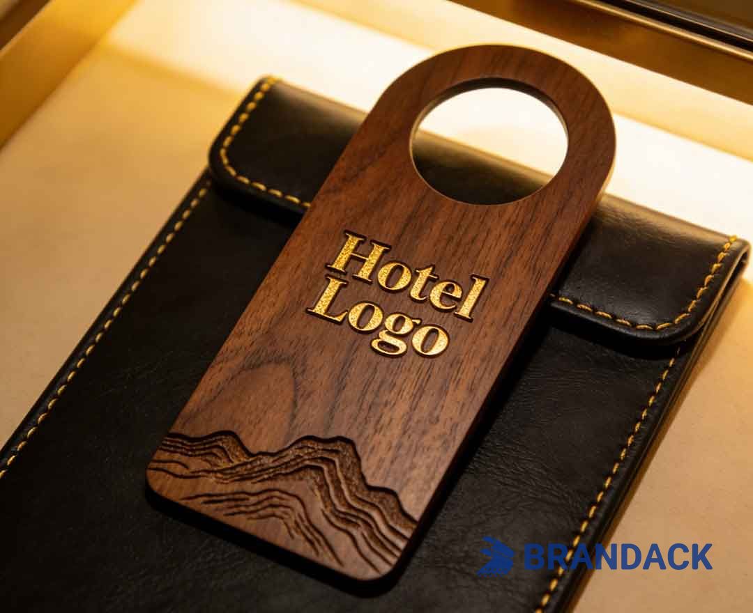 Hotel Wooden NFC Chip Tag Card Key Tailored to Brand
