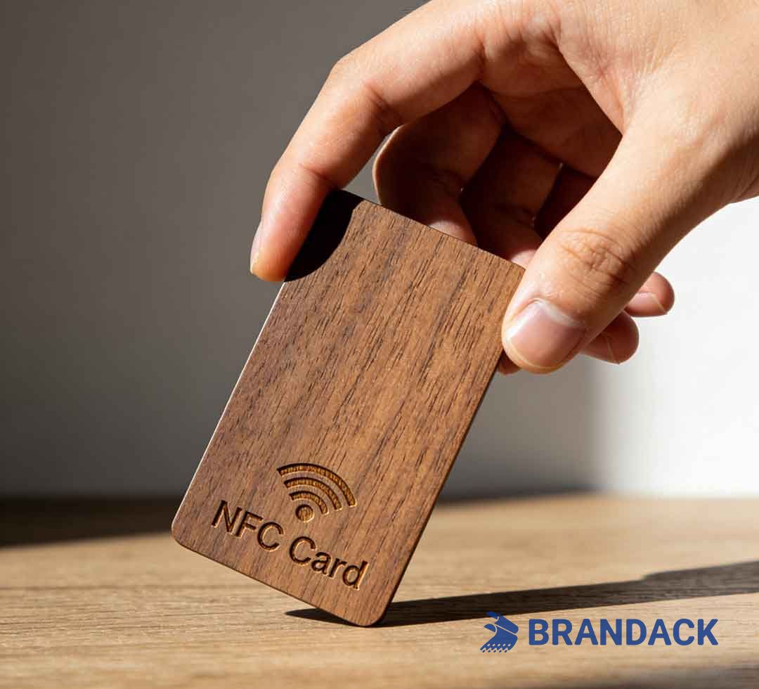Hotel Wooden NFC Chip Tag Card Key Tailored to Brand