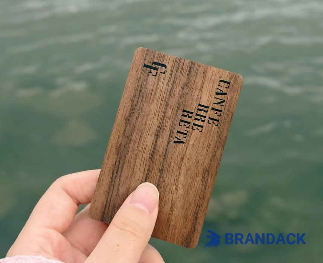 Custom Wooden RFID Hotel Key Cards for Memorable Advertising