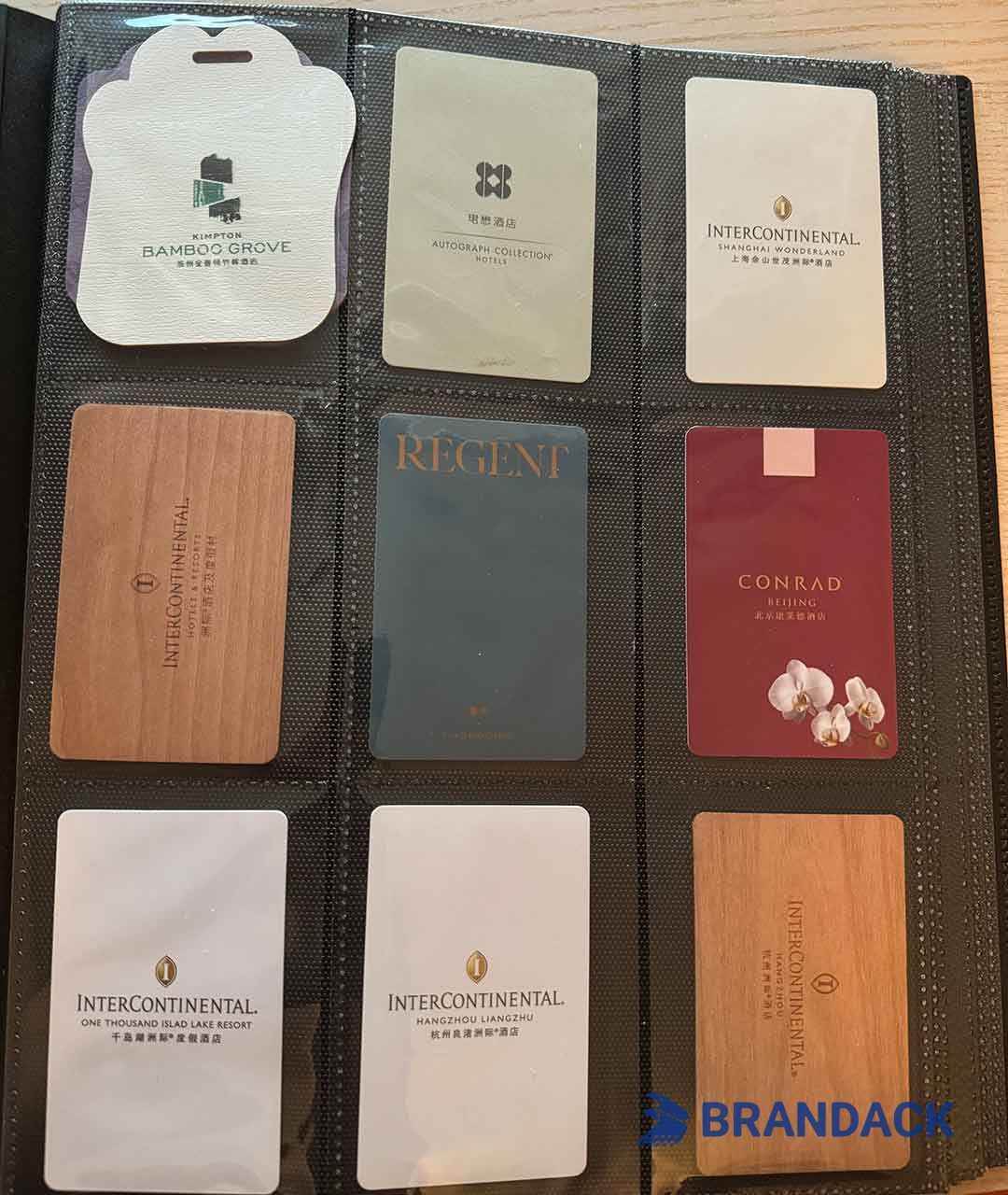 Custom Wooden RFID Hotel Key Cards for Memorable Advertising