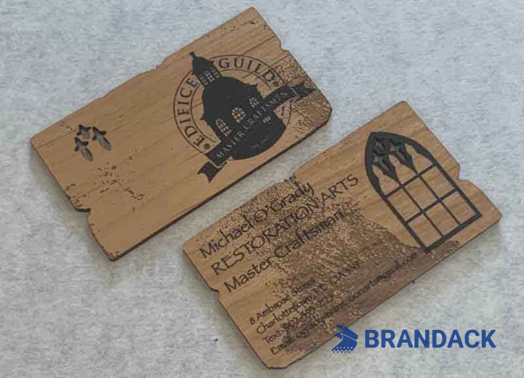 Luxury Wooden Engraved Business RFID Membership Cards