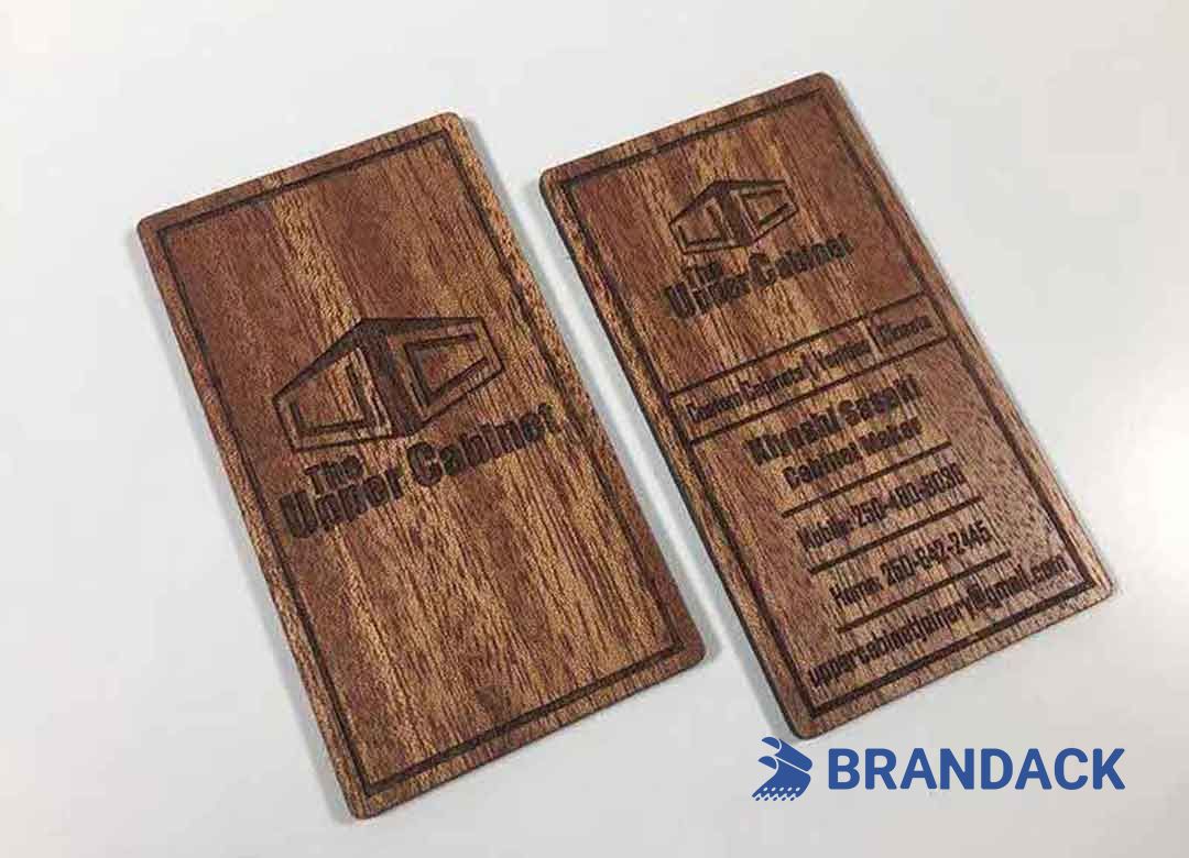 Luxury Wooden Engraved Business RFID Membership Cards