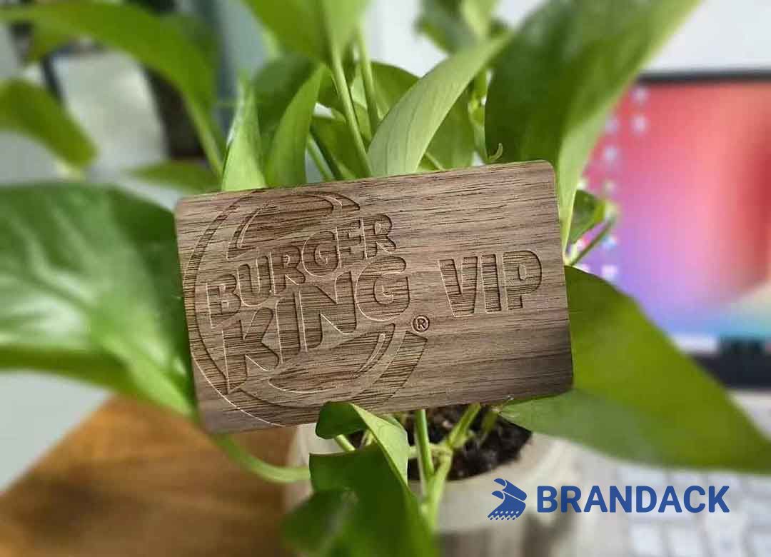 Luxury Wooden Engraved Business RFID Membership Cards