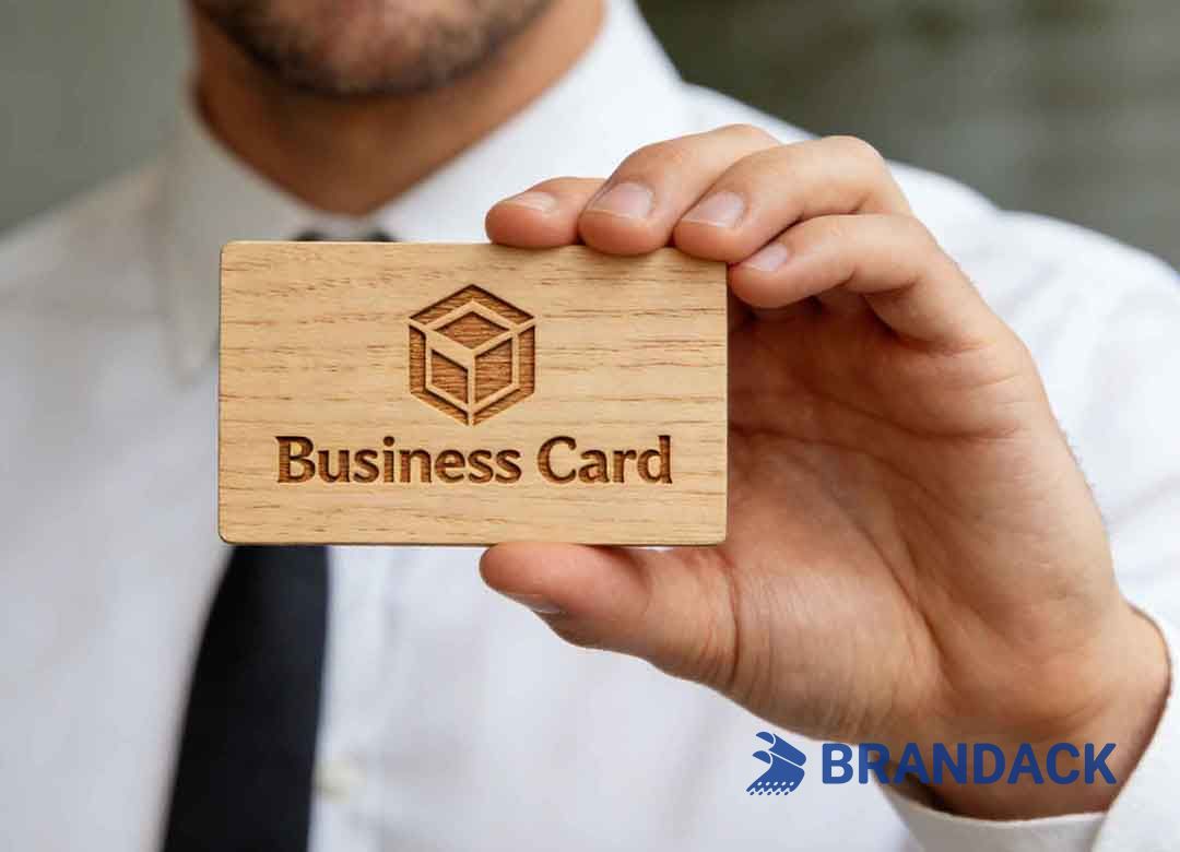 Custom Wooden Business Name Cards - Wood Visiting Card Design