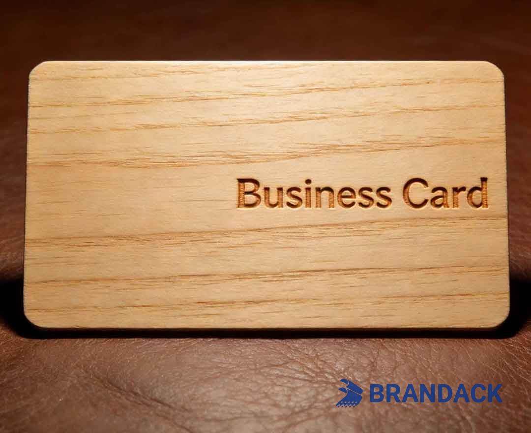 Luxury Woodworking Business Cards - Wood Veneer RFID Loyalty Cards