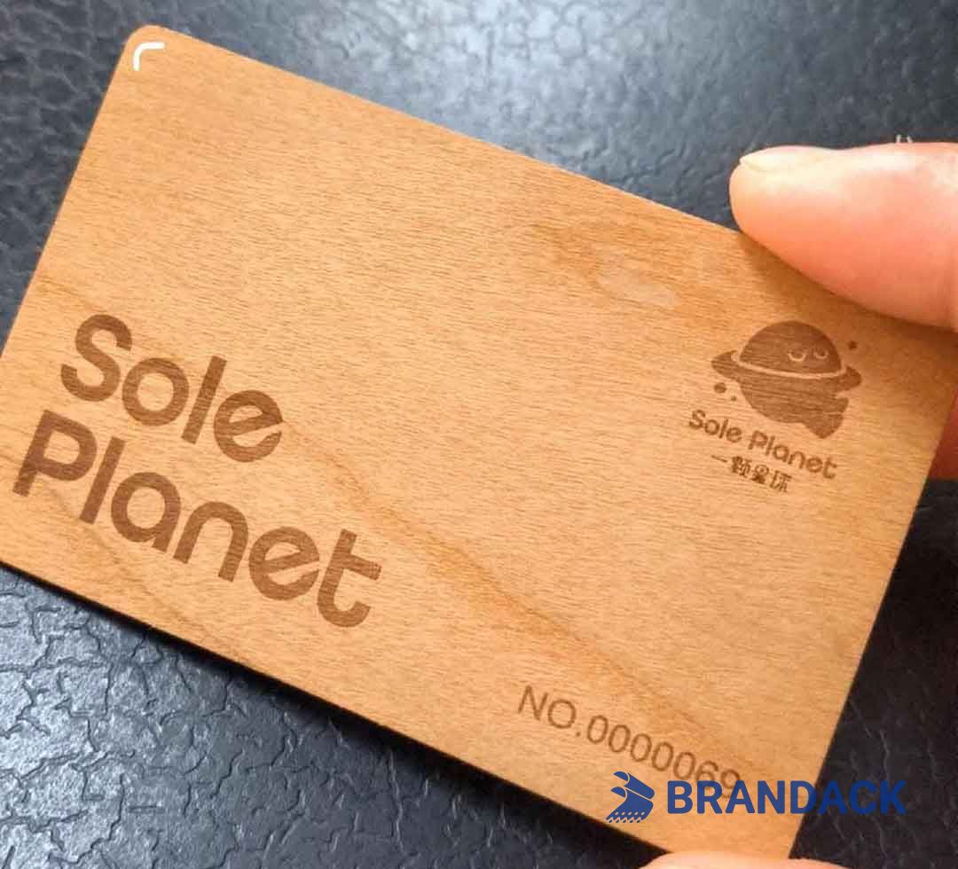 Thin Wood Working RFID Membership Business Cards