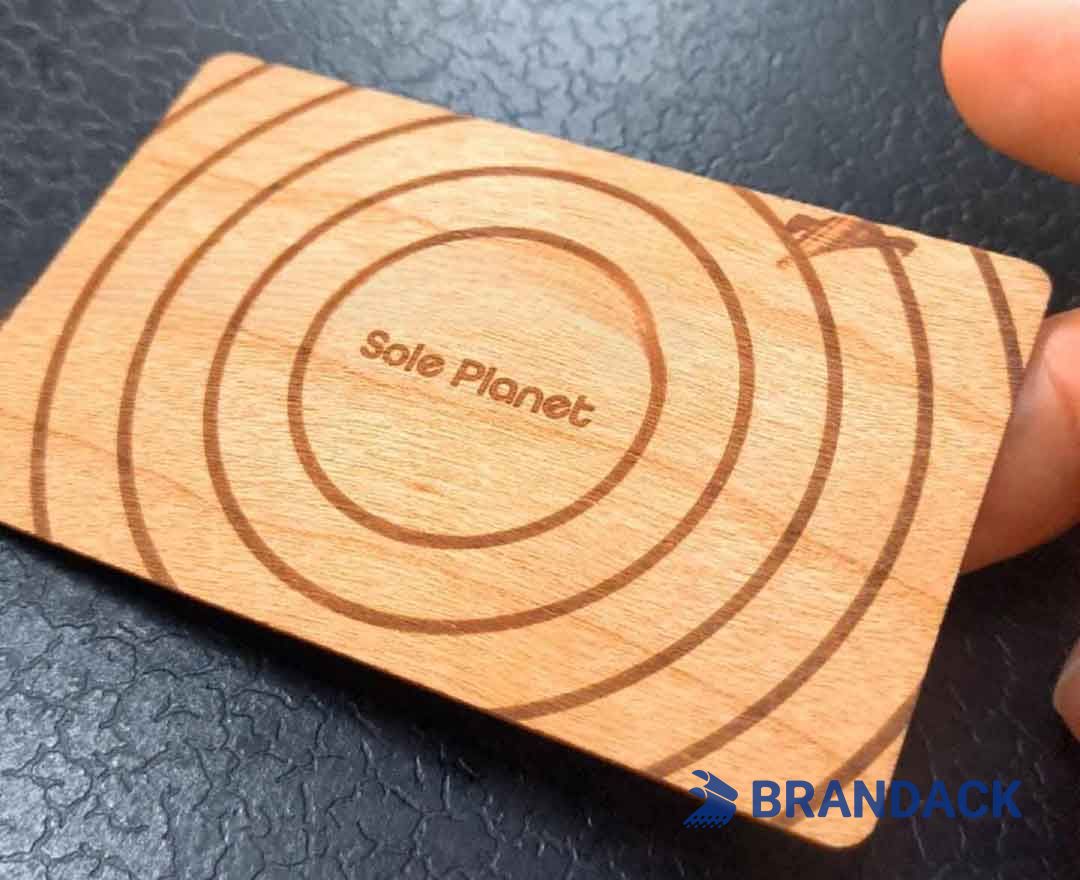 Thin Wood Working RFID Membership Business Cards