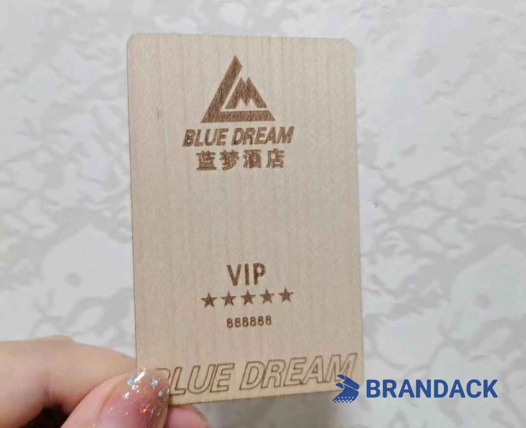 Thin Wood Working RFID Membership Business Cards