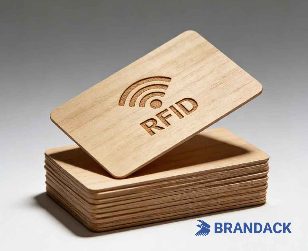 Thin Wood Working RFID Membership Business Cards