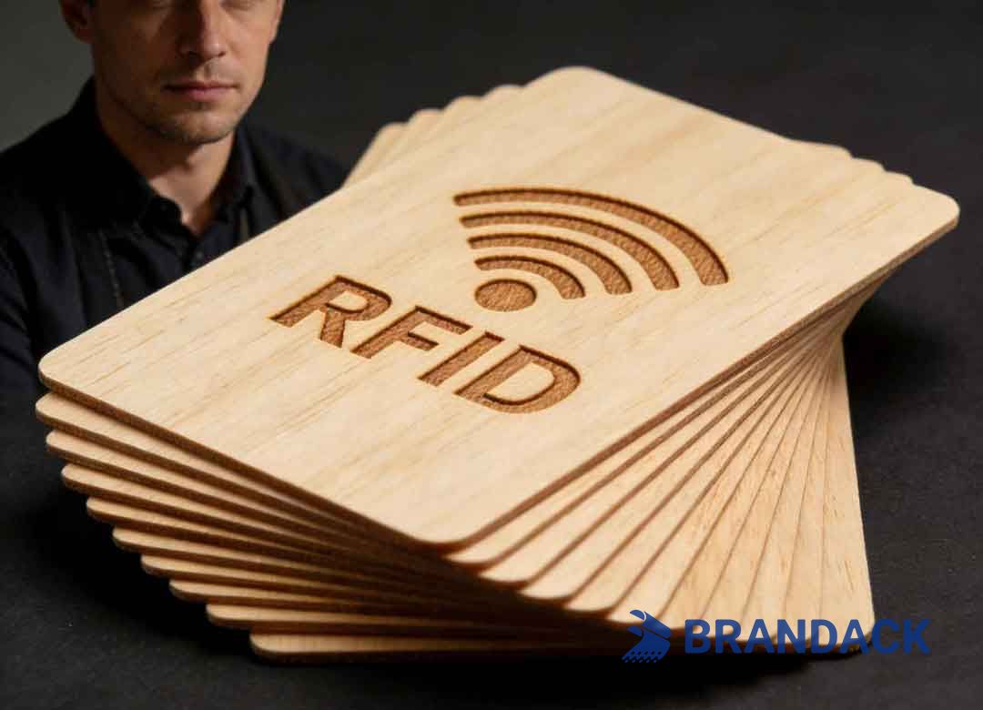 Thin Wood Working RFID Membership Business Cards