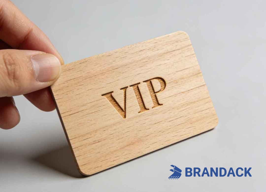 Custom Woodworking Business Cards - Wood Veneer RFID Loyalty Cards