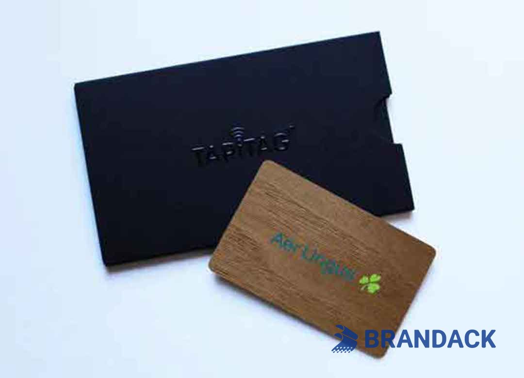 Thin Wood Working Business Cards, RFID Membership Cards Made of Wood