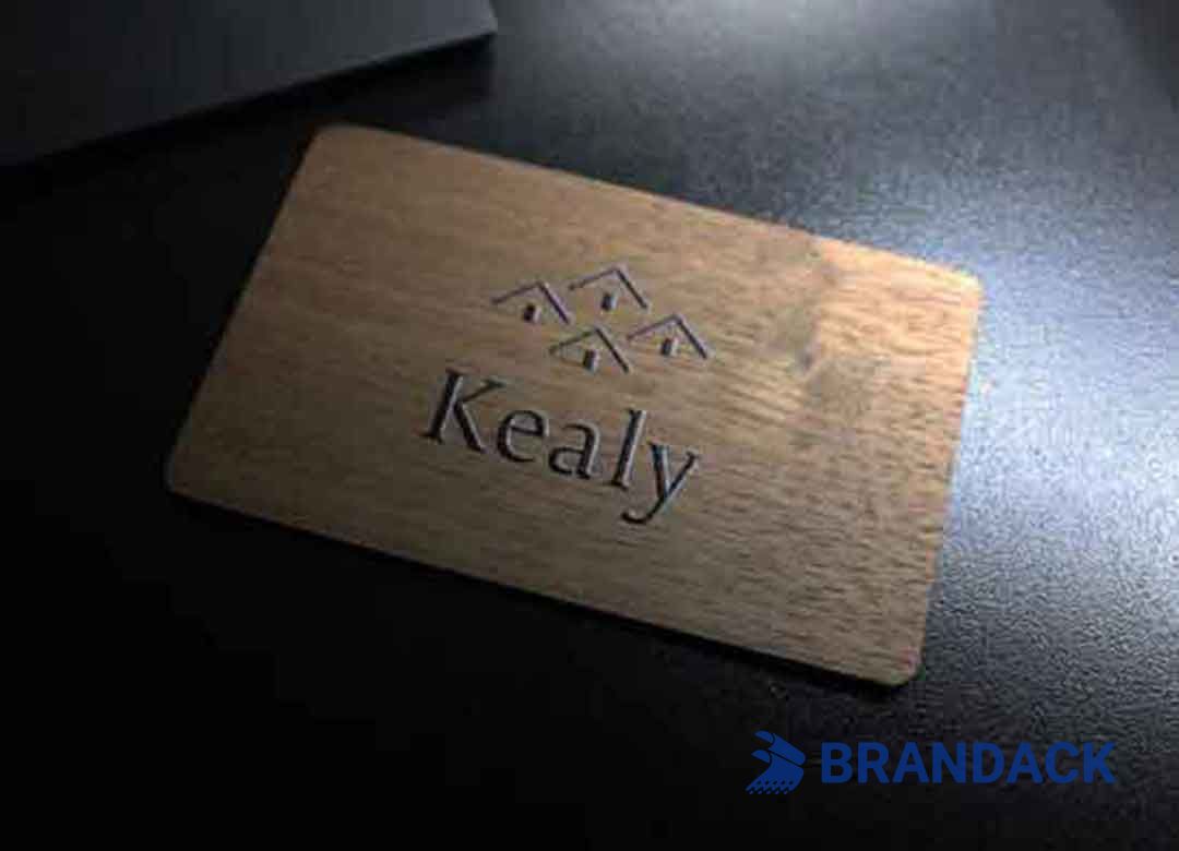 Thin Wood Working Business Cards, RFID Membership Cards Made of Wood