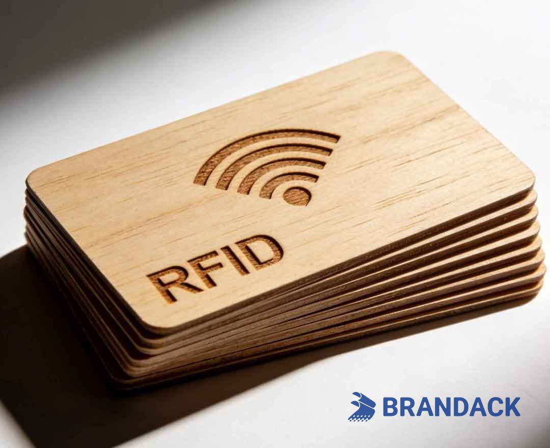 Thin Wood Working Business Cards, RFID Membership Cards Made of Wood