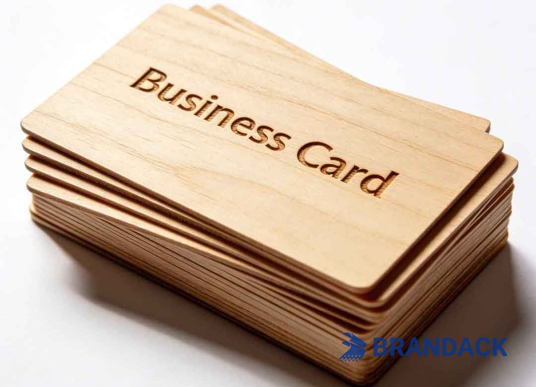 Custom Woodworking Business Cards, Wood Carving RFID Loyalty Cards