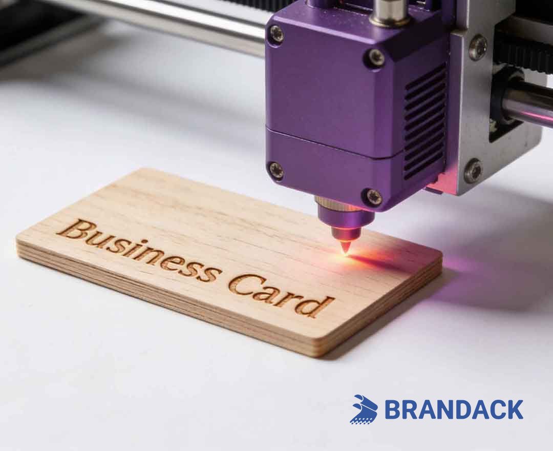 Custom Woodworking Business Cards, Wood Carving RFID Loyalty Cards