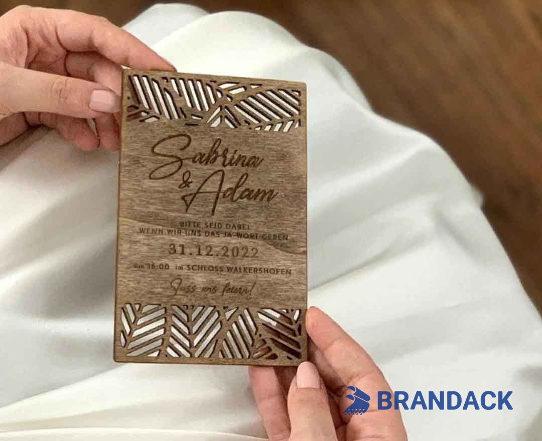 Custom Woodworking Business Cards, Wood Carving RFID Loyalty Cards