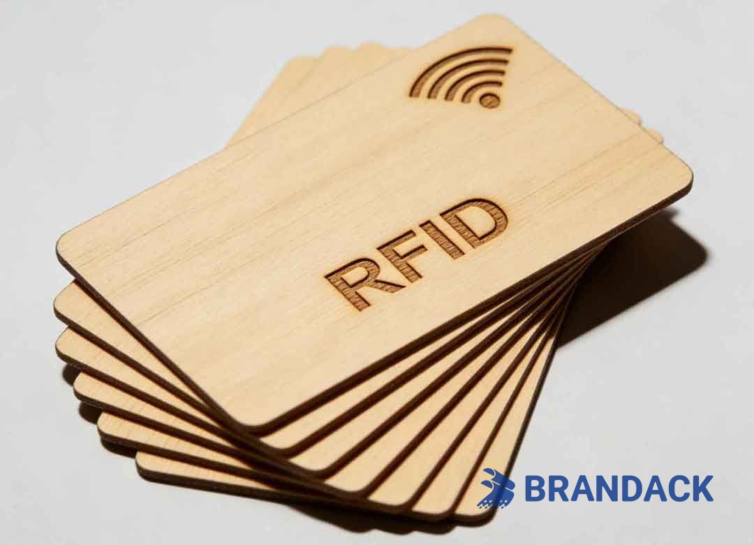 Custom Woodworking Business Cards, Wood Carving RFID Loyalty Cards