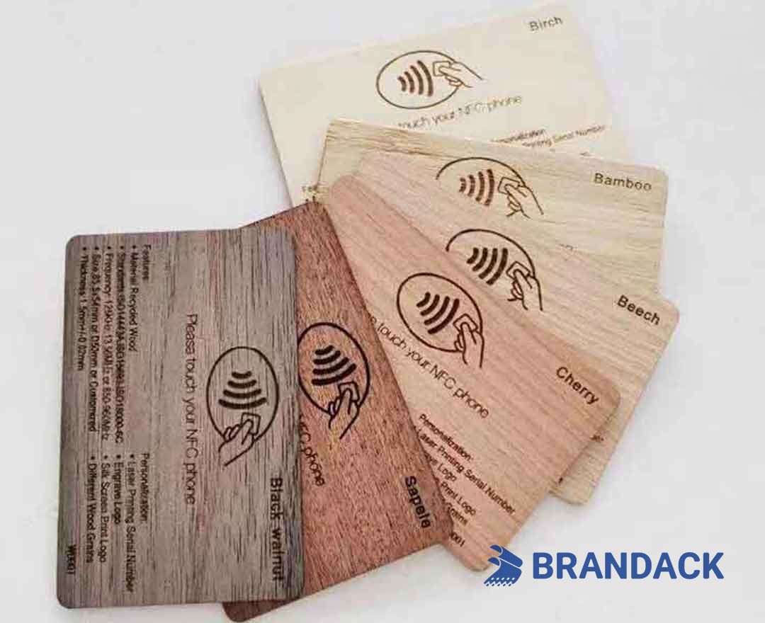 Custom Printed NFC Business Cards with RFID Contactless Technology
