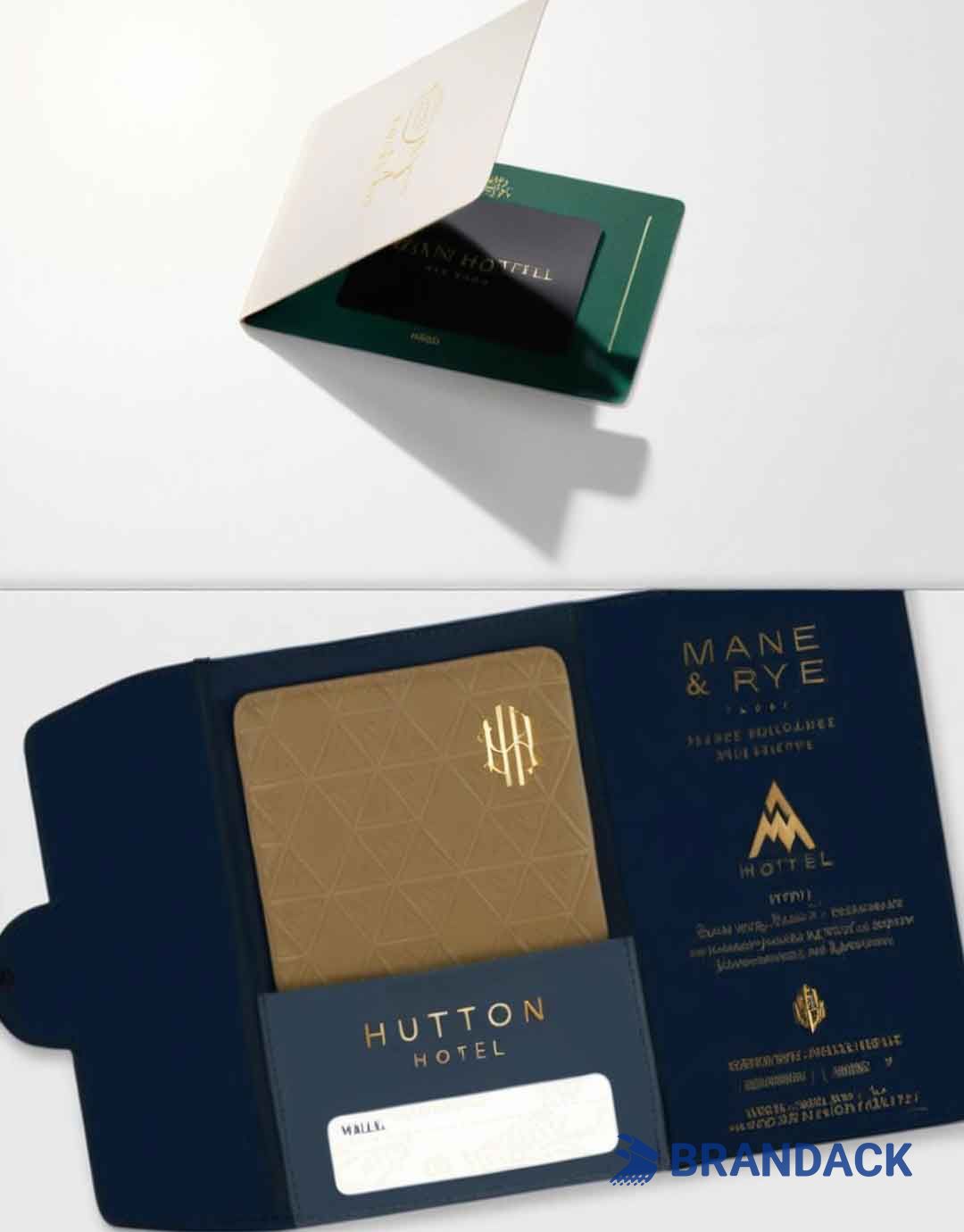 Custom Hotel Key Card Holder Printing with Design Service