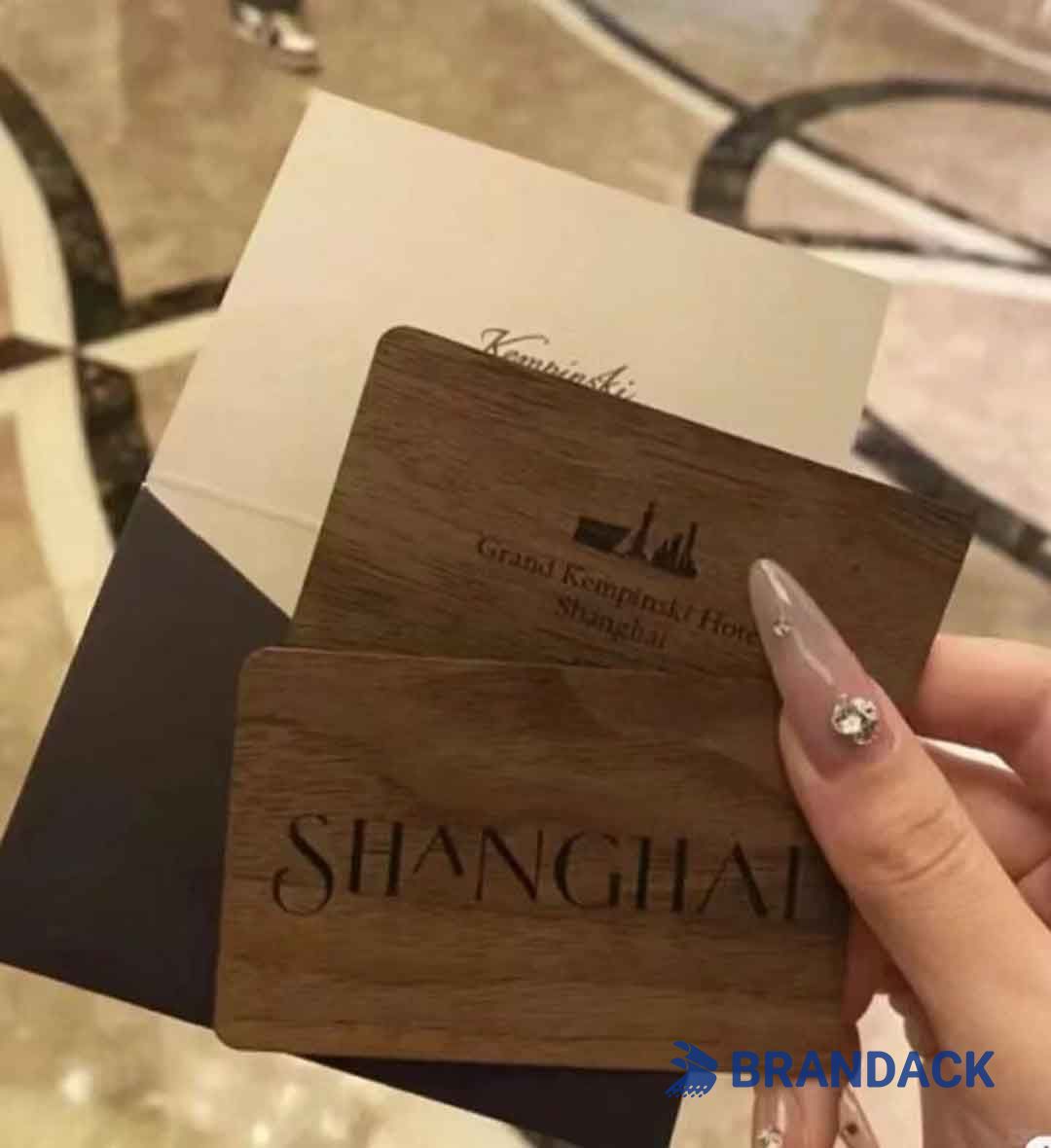 Custom Hotel Key Card Holder Printing with Design Service